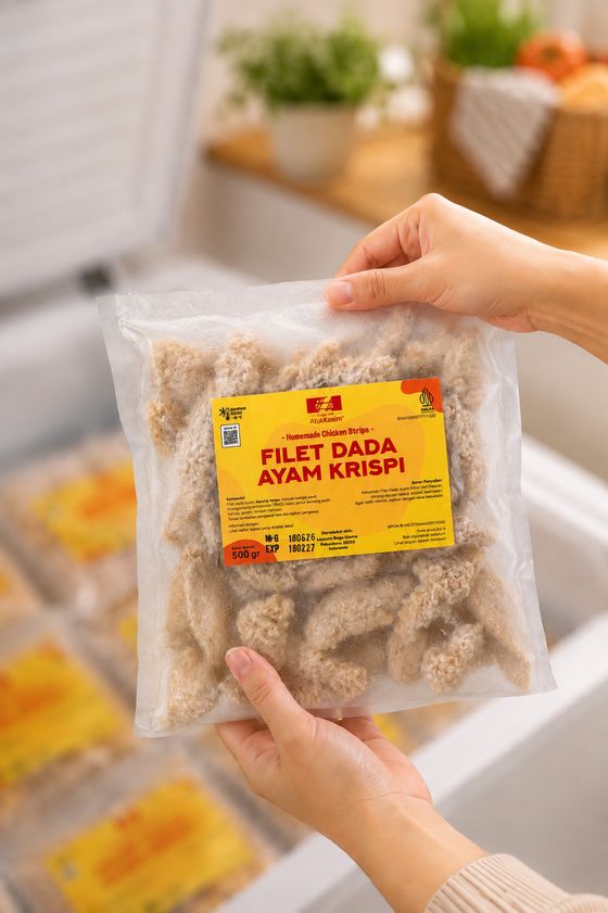 Filet Dada Ayam Krispi Atuk Kasim